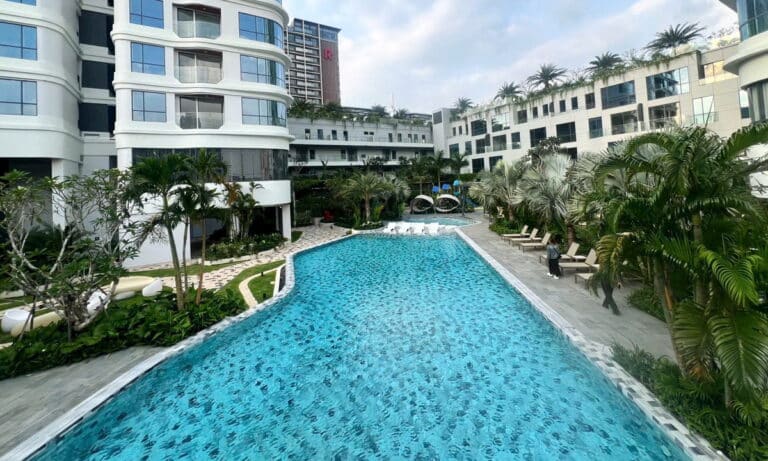 Căn hộ cho thuê Thủ Thiêm Zeit 4 phòng ngủ tầng cao nhà trống view sông