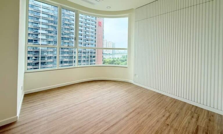 Cho thuê căn hộ Thủ Thiêm Zeit 2 phòng ngủ nhà trống tầng cao view sông