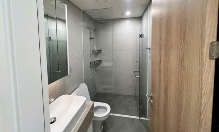 Cho thuê căn hộ Thủ Thiêm Zeit 2 phòng ngủ tầng cao nhà trống view sông