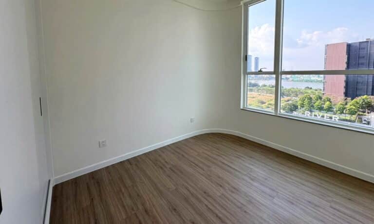 Cho thuê căn hộ Thủ Thiêm Zeit 2 phòng ngủ nhà trống view sông tầng cao