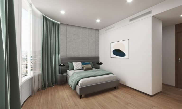 Căn hộ Thủ Thiêm Zeit cho thuê 3 phòng ngủ lầu cao đủ nội thất view sông