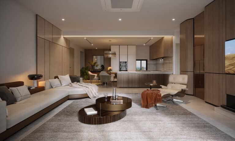 Căn hộ cho thuê Thủ Thiêm Zeit 4 phòng ngủ tầng cao đủ nội thất view sông
