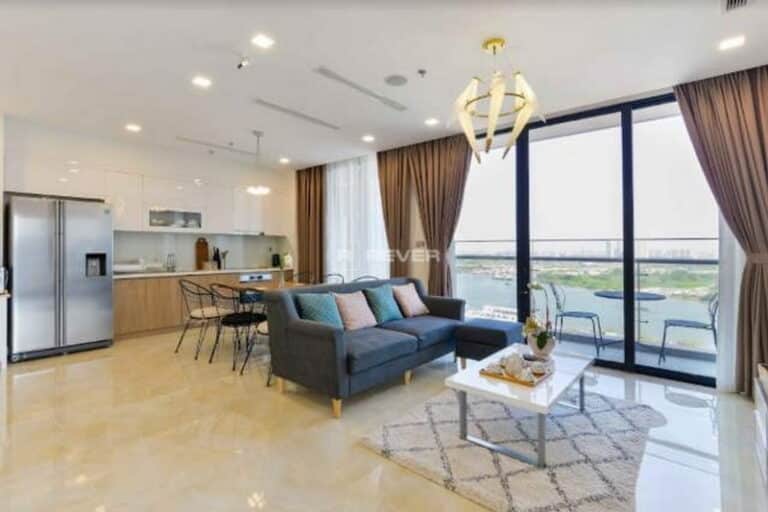 Thuê căn hộ 3 phòng ngủ Vinhomes Golden River – View sông, Nội Thất Hiện Đại
