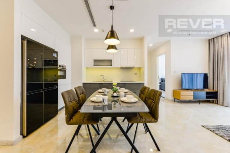 Cho thuê căn hộ 2PN Vinhomes Golden River – Tầng cao, nội thất đẹp!