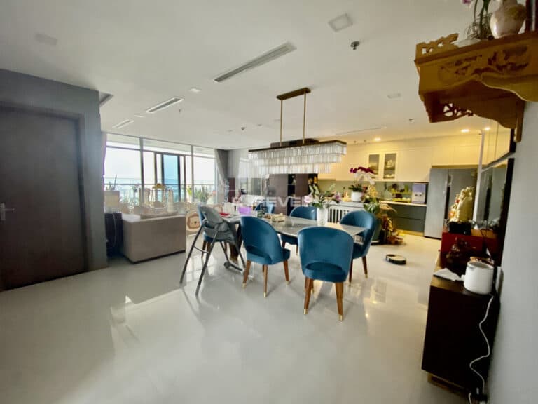 Cho Thuê Căn Hộ 4 Phòng Ngủ Vinhomes Central Park – Tầng Cao, View Sông Tuyệt Đẹp