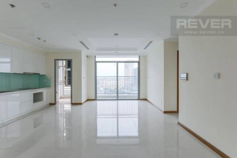 Cho thuê căn hộ 2PN Vinhomes Tân Cảng – Nội thất cơ bản, tầng cao
