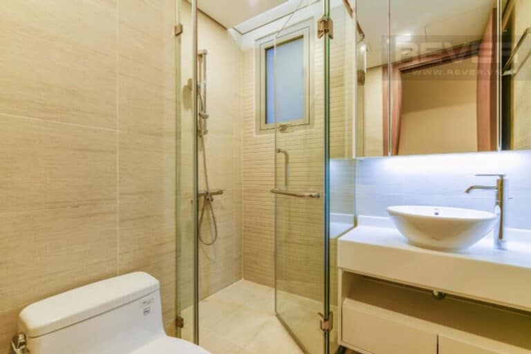 Cho thuê căn hộ 2PN Vinhomes Tân Cảng – Nội thất cơ bản, tầng cao