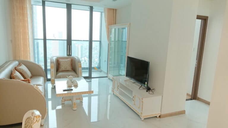 Thuê căn hộ 3 phòng ngủ Landmark 81 Vinhomes, Tầng trung, View Thoáng