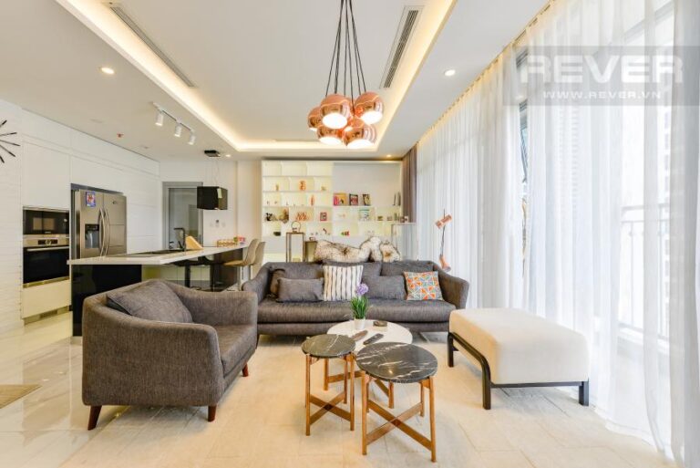 Căn Hộ 3 Phòng Ngủ Vinhomes Central Park Cho Thuê – Nội Thất Cao Cấp, Giá Hấp Dẫn