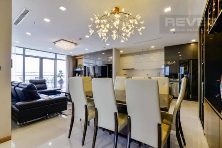 Thuê Căn Hộ 4 Phòng Ngủ Vinhomes Central Park – Tầng Cao, View Công Viên Xanh