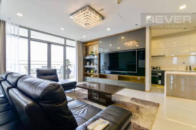 Thuê Căn Hộ 4 Phòng Ngủ Vinhomes Central Park – Tầng Cao, View Công Viên Xanh