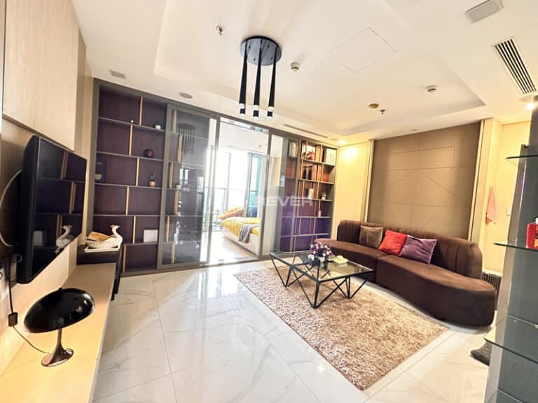 Cho Thuê Căn Hộ 1PN Landmark 81 Vinhomes Central Park – Tầng Cao, View Sông Thơ Mộng
