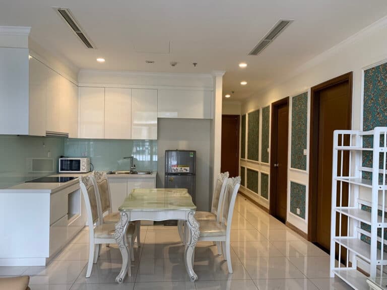 Cho Thuê 1 Phòng Ngủ Vinhomes Central Park – Tầng 10+, View Toàn Cảnh Thành Phố