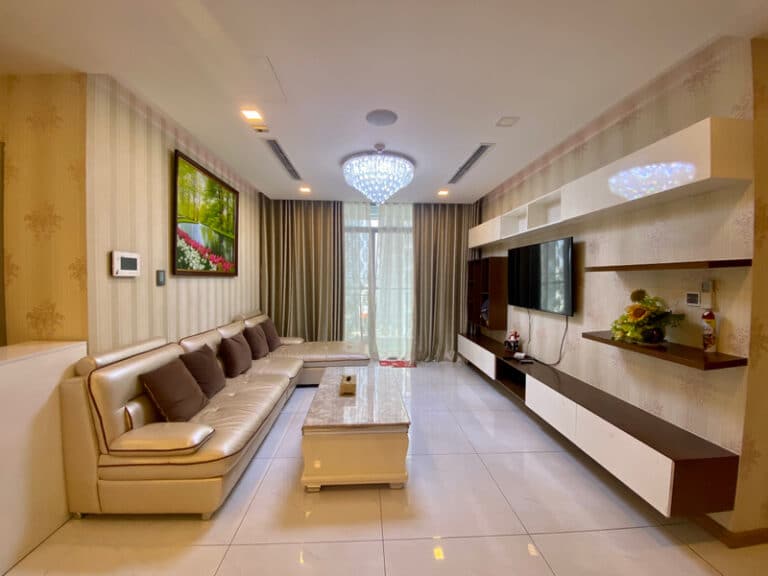 Thuê Căn Hộ 4PN Park 6 Vinhomes Central Park – Giá Ưu Đãi, View Sông, Nội Thất Hiện Đại