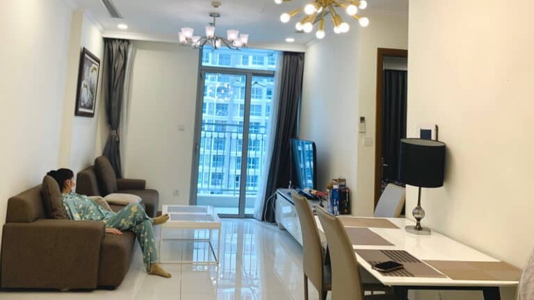 Cho thuê căn hộ Office-tel Vinhomes Central Park,  nhà full nội thất, tầng trung