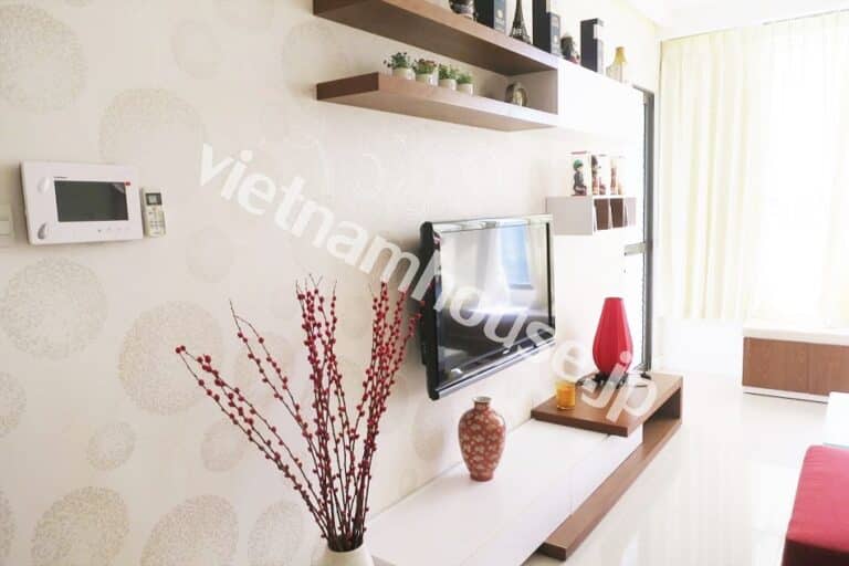 Cho Thuê Căn Hộ 3 Phòng Ngủ Icon 56 Tầng Trung, View Bitexco Lung Linh
