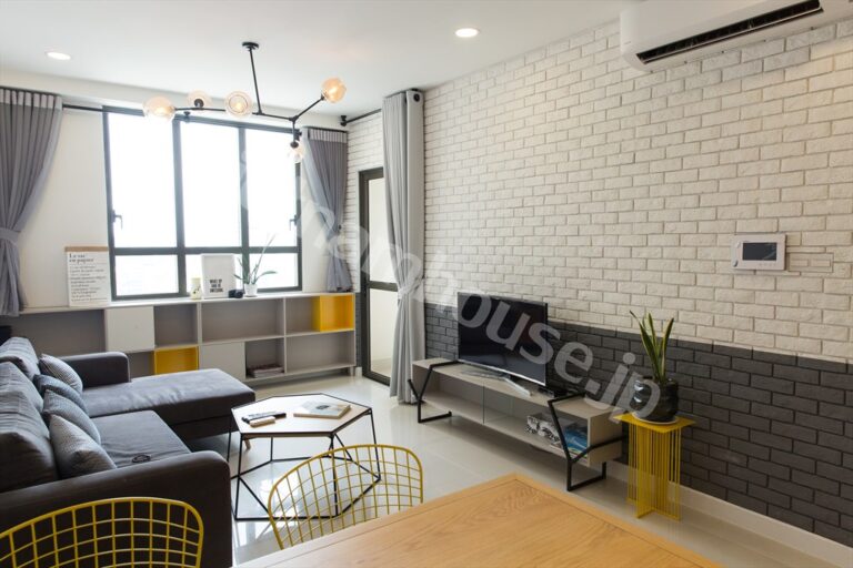 Cho thuê Căn Hộ 2PN Icon 56 Giá Rẻ, Nội Thất Hiện Đại, View Cực Chill