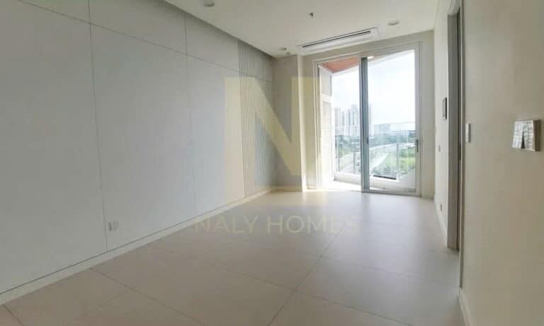 Can ho Thu Thiem Zeit cho thue 1 phòng ngủ tầng trung nhà trống view Sala