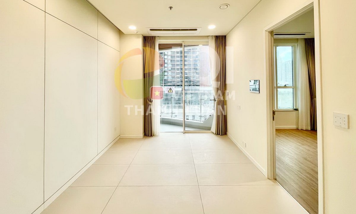 Căn hộ cho thuê Thủ Thiêm Zeit 1 phòng ngủ tầng trung nhà trống view L81