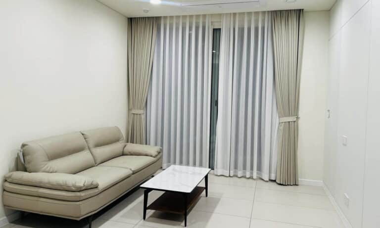 Cho thuê căn hộ Thủ Thiêm Zeit 2 phòng ngủ tầng cao full nội thất view sông