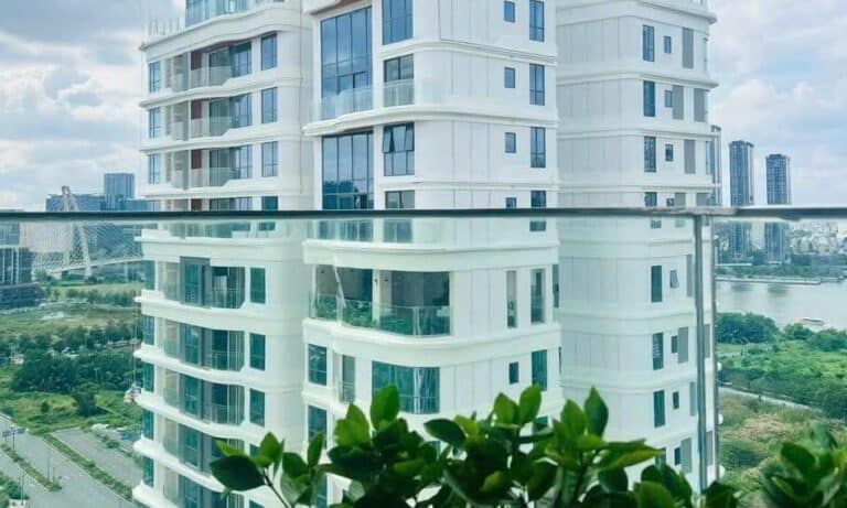 Cho thuê căn hộ Thủ Thiêm Zeit 2 phòng ngủ tầng cao full nội thất view sông