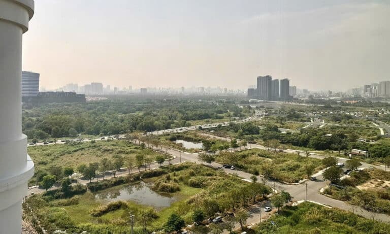 Cho thuê Thủ Thiêm Zeit 3 phòng ngủ lầu cao không nội thất view khu Sala