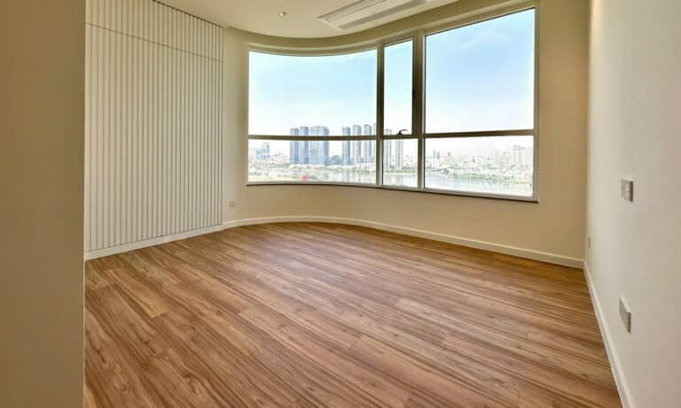 Cho thuê Thủ Thiêm Zeit 3 phòng ngủ lầu cao không nội thất view khu Sala