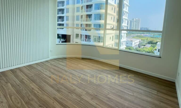 Cho thuê Thủ Thiêm Zeit 3 phòng ngủ tầng trung không nội thất view hồ bơi
