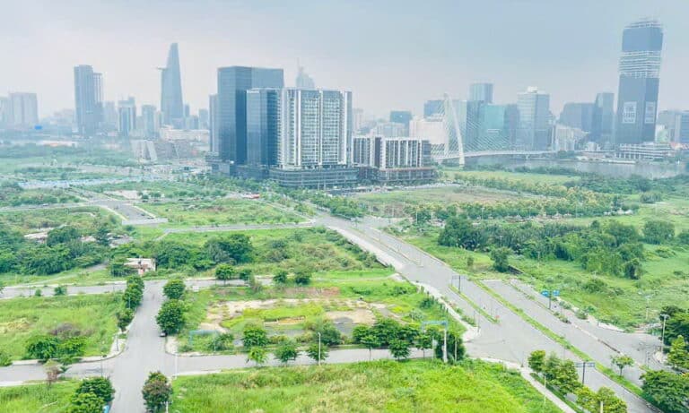 Cho thuê Thủ Thiêm Zeit 4 phòng ngủ tầng cao không nội thất view khu Sala