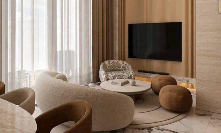Cho thuê Thủ Thiêm Zeit duplex 4 phòng ngủ tầng cao nội thất xịn view đẹp