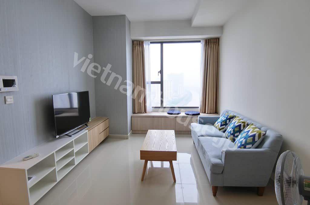 Cho thuê căn hộ 2PN River Gate – Nội thất hiện đại, giá chỉ từ 16 triệu