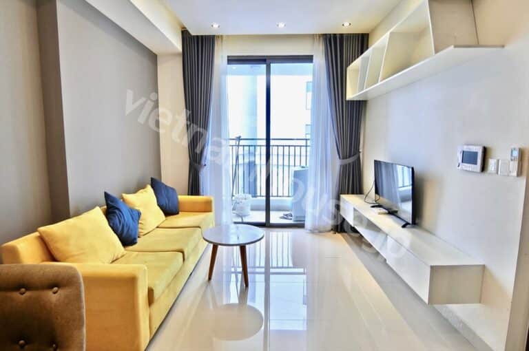 Tầng cao thoáng mát! Căn hộ 2PN The Tresor full nội thất, chỉ từ 16 triệu!