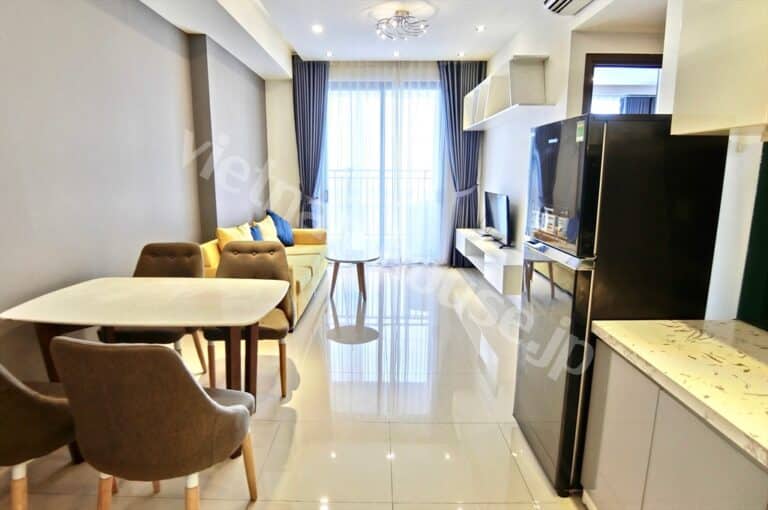 Tầng cao thoáng mát! Căn hộ 2PN The Tresor full nội thất, chỉ từ 16 triệu!