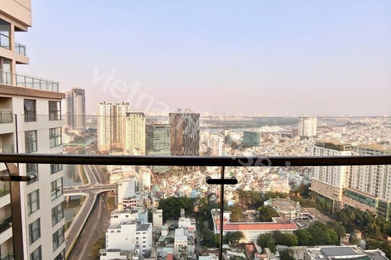 Căn hộ 2 phòng ngủ Millennium – View thoáng, tầng cao, nội thất mới