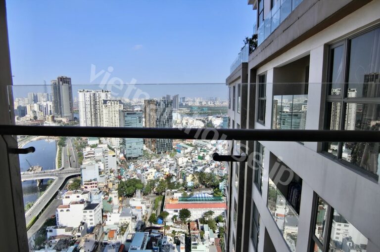 Cho thuê Căn hộ Millennium 2 phòng ngủ – View Bitexco, Tầng Cao