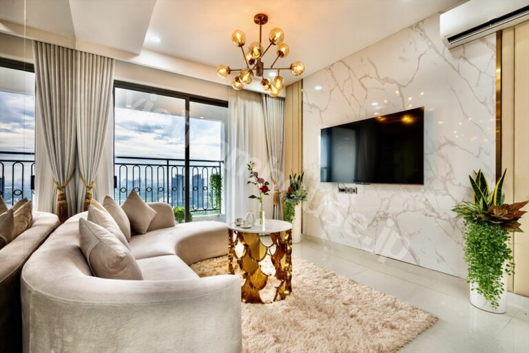 Căn hộ 2PN Saigon Royal cho thuê – Nội thất chuẩn 5 sao, view sông tuyệt đẹp