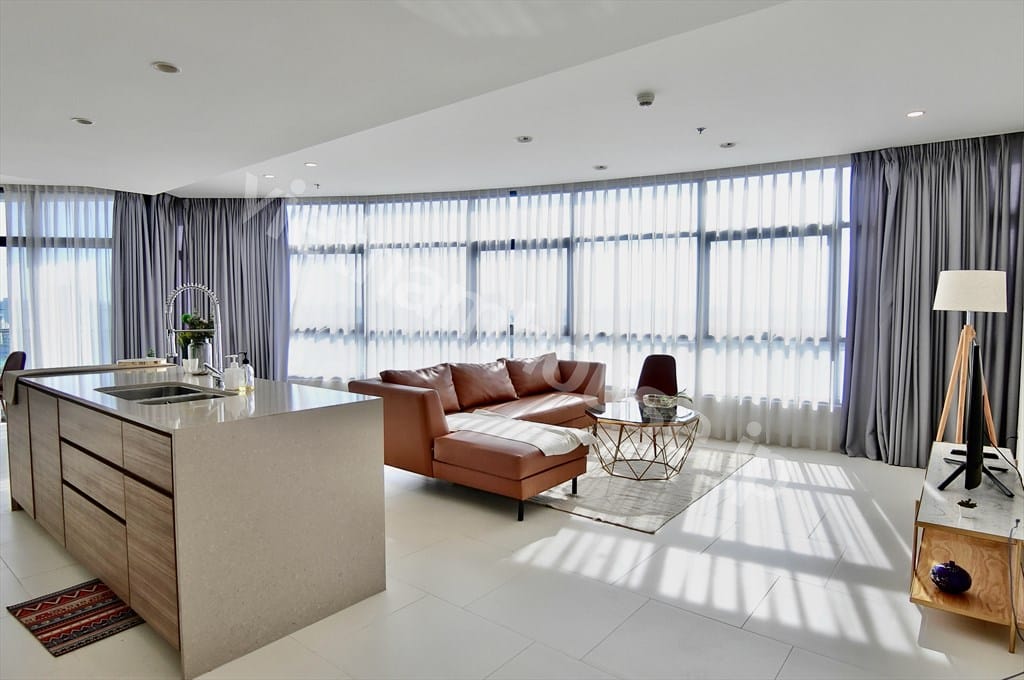 Cho thuê căn hộ City Garden 3PN – Nội thất nhập khẩu, phong cách hiện đại!