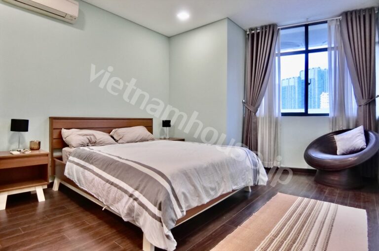 Cho thuê căn hộ City Garden 1 phòng ngủ – Tầng trung, View Hồ Bơi