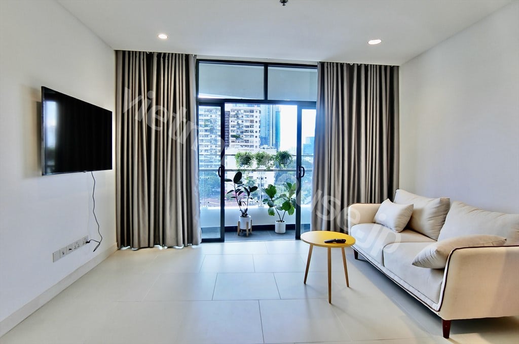 Cho thuê căn hộ City Garden 1 phòng ngủ – Tầng thấp, View thoáng