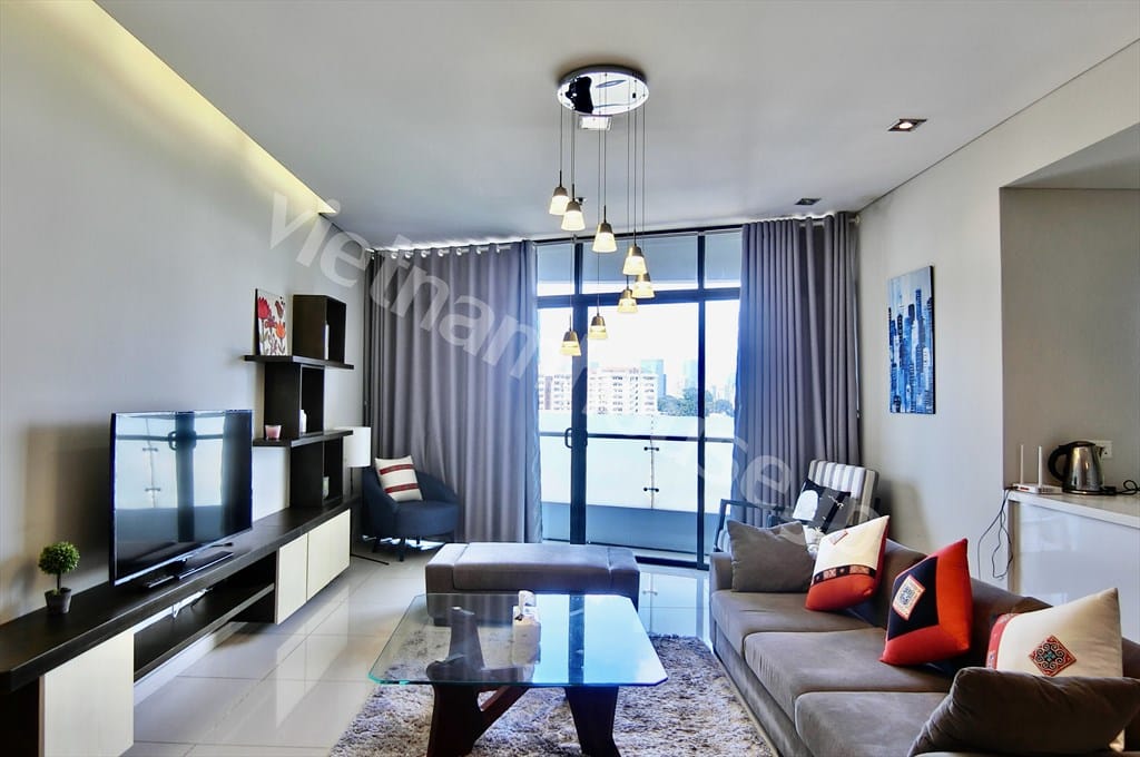 Căn hộ City Garden 2 phòng ngủ nội thất nhập khẩu – Giá cực tốt!