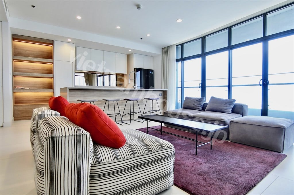 Thuê Căn hộ 3PN City Garden – Thiết kế đẳng cấp, nội thất chuẩn khách sạn!