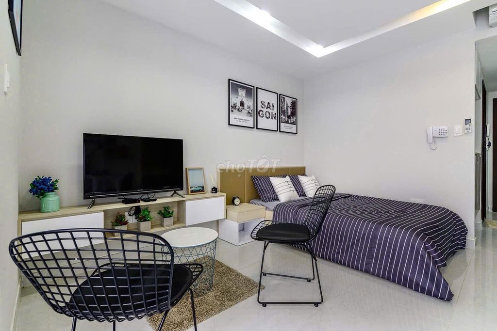 Thuê ngay Studio Botanica Premier – Nội thất đầy đủ, view thoáng đãng!