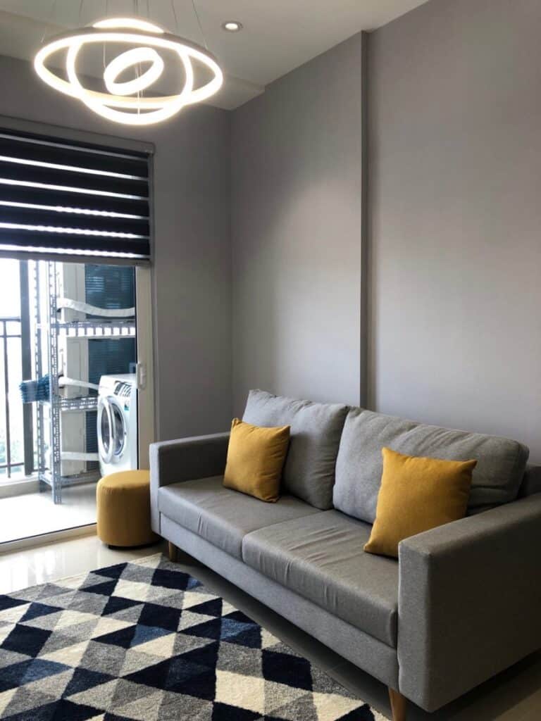 Thuê căn hộ 2PN Golden Mansion – Tầng trung, Giá tốt, nội thất đầy đủ