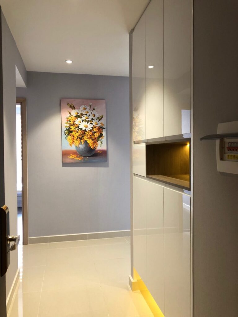 Thuê căn hộ 2PN Golden Mansion – Tầng trung, Giá tốt, nội thất đầy đủ
