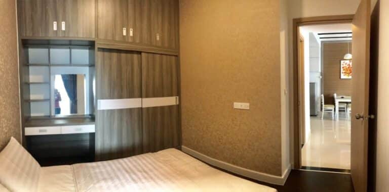Thuê căn hộ 2 phòng ngủ Golden Mansion – View đẹp, nội thất đầy đủ
