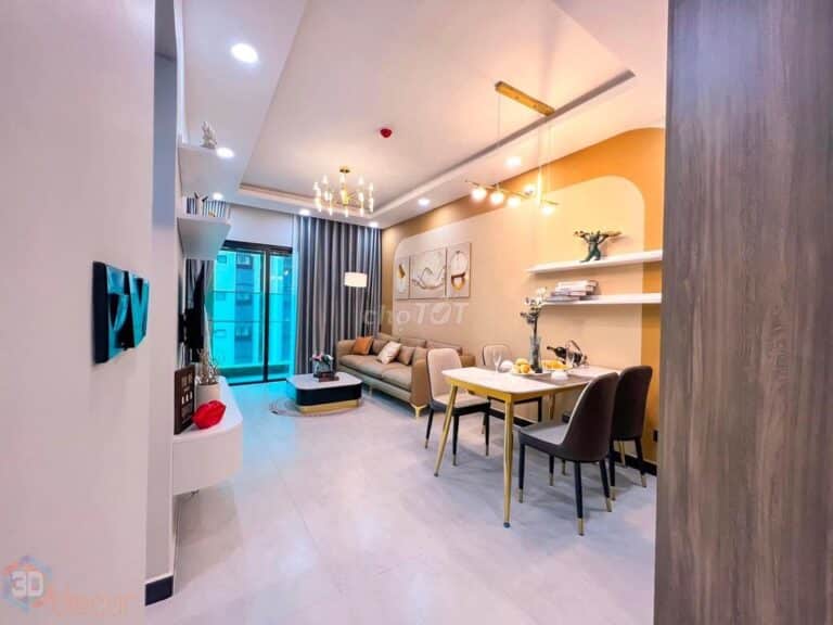 Căn Hộ Newton Residence – 3PN, Nội Thất Hiện Đại, Tầng Cao View Đẹp