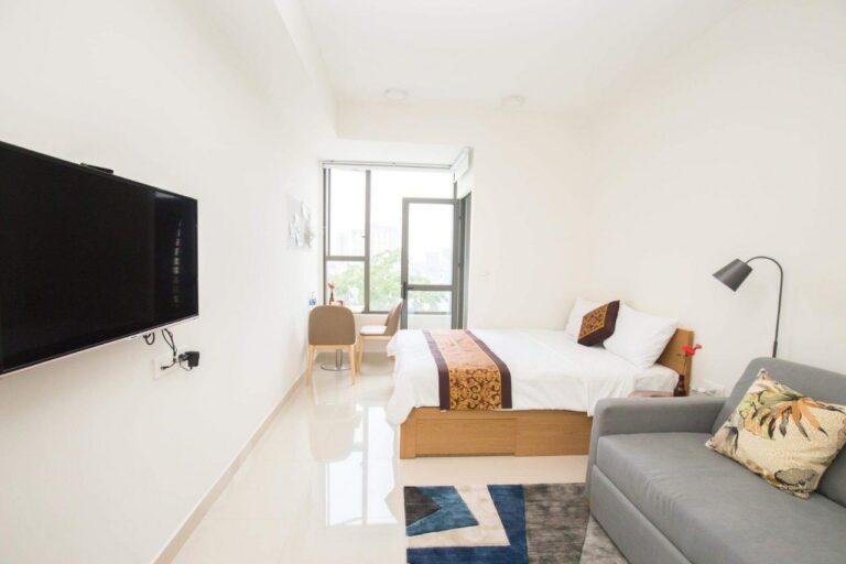 Cho thuê studio River Gate – Full nội thất, chỉ cần xách vali vào ở