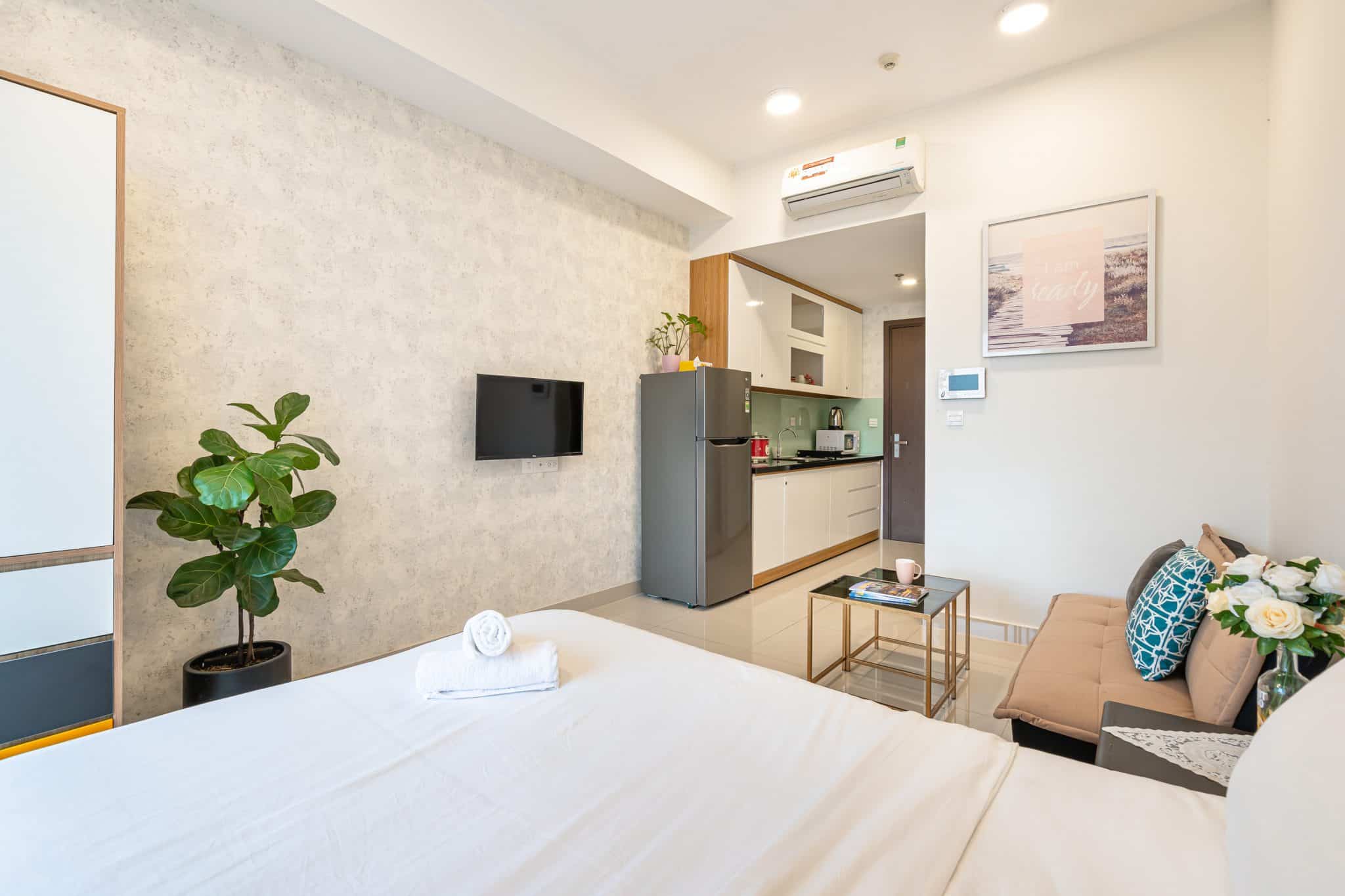 Studio RiverGate Residence cho thuê – Nội thất tiện nghi, sống đẳng cấp