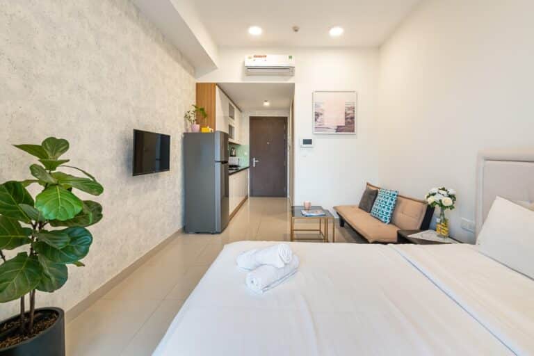 Studio RiverGate Residence cho thuê – Nội thất tiện nghi, sống đẳng cấp