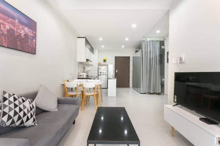 Cho thuê căn hộ 1pn+ The Botanica – View Công Viên, nhà full nội thất